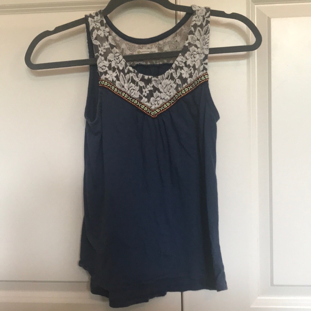 Lace tank